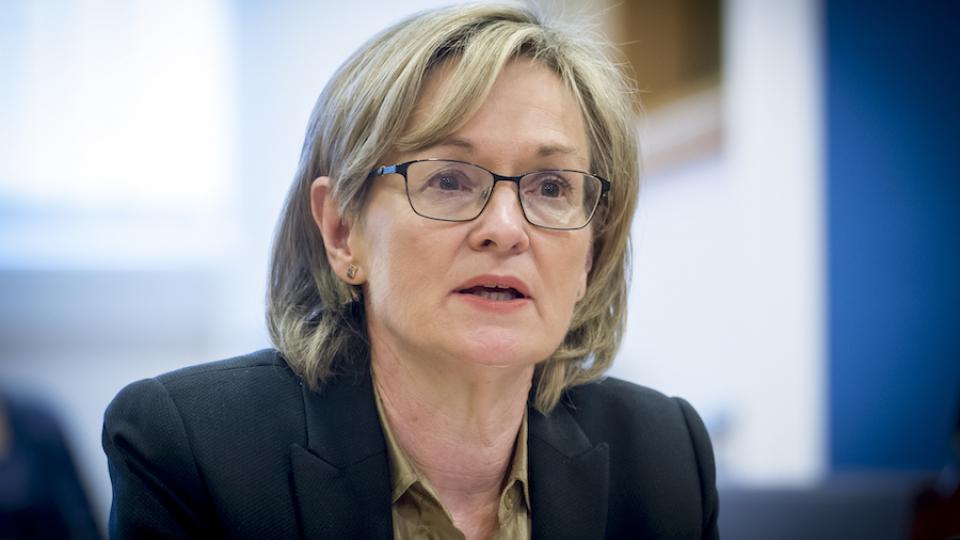 Mairead McGuinness, European Commissioner for Financial Services, Financial Stability, and Capital Markets Union