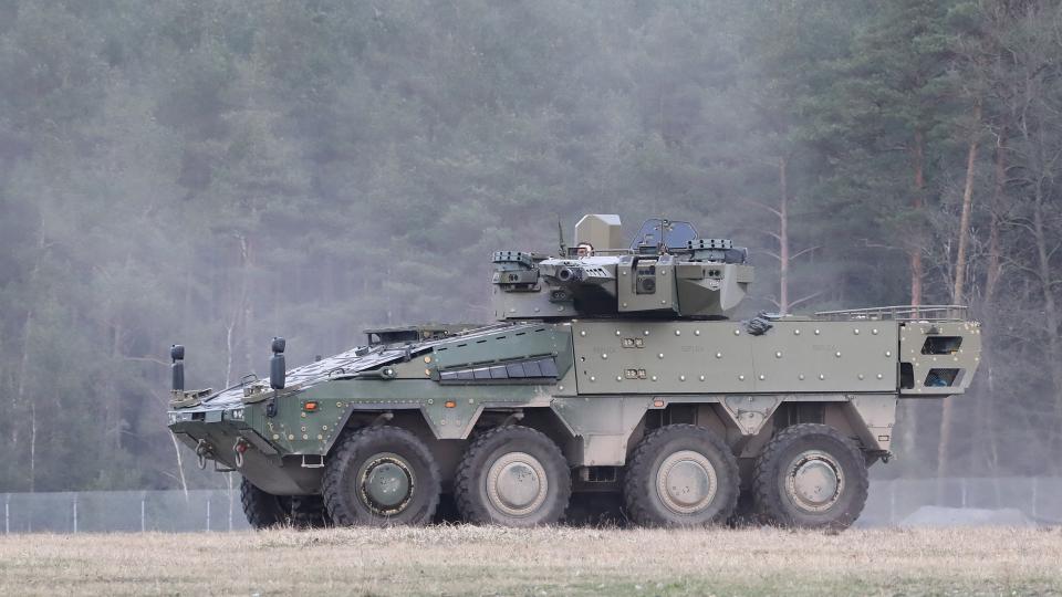 A German-made infantry reconaisance vehicle. Photo by Rheinmetall AG. 